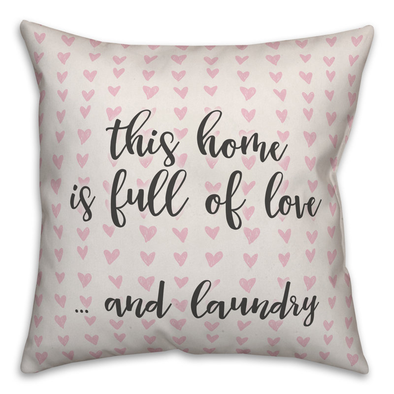  Coussin Home, Housse de coussin