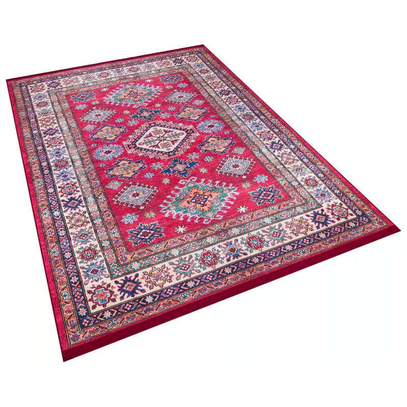 Tapis intérieur / extérieur en coton Sabesan, Tapis de couloir 2 pi 7 po x 6 pi 7 po