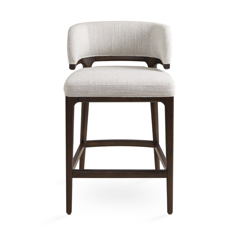 Tabouret de comptoir Volney, Gris