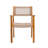 Outdoor Acacia Wood Patio Dining Chairs-451009966