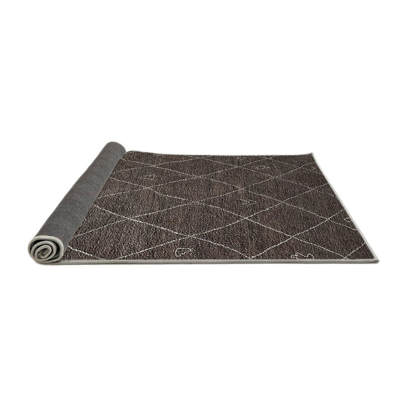 Tapis brun Bouley, Rond 8 pi
