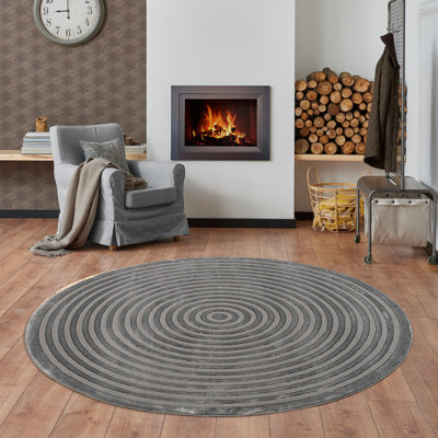Nora Rug Abstract Berber Indoor / Outdoor Area Rug