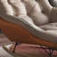 Chaise berçante moderne rembourrée-103977813