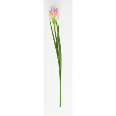25" Artificial Iris Flower Spray