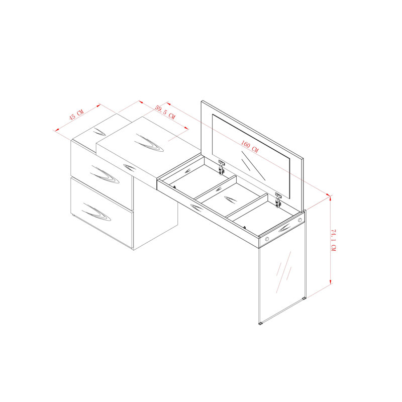 Jetje Writing Desk