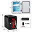 Coca Cola Coke Zero Mini Fridge 4L 6 Can Portable Cooler Warmer for Bedrooms