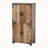 Kindred Farmhouse Brown Finish 6-Shelves With 4-Door Shoe Cabinet, 46.31" H X 23.44" W X 12.63" D