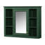 Armoire murale moderne pour salle de bain avec miroir à charnières réglables-654414982