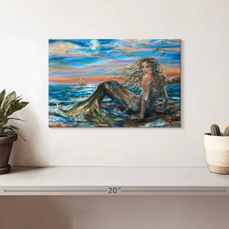 Kelan Full Moon Siren, 8" H x 12" W
