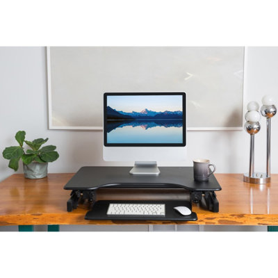 Convertisseur de bureau debout en U à hauteur ajustable