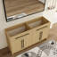 Base de meuble-lavabo double autoportant 60 po Ickby