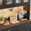 71" LED Kitchen Pantry Cabinet with Power Outlet, Large Kitchen Hutch Storage Cabinet-312959375