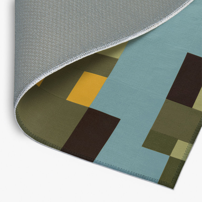 Tapis intérieur et extérieur Mosaic Terrain, Rectangle 1 pi 6 po x 2 pi 6 po