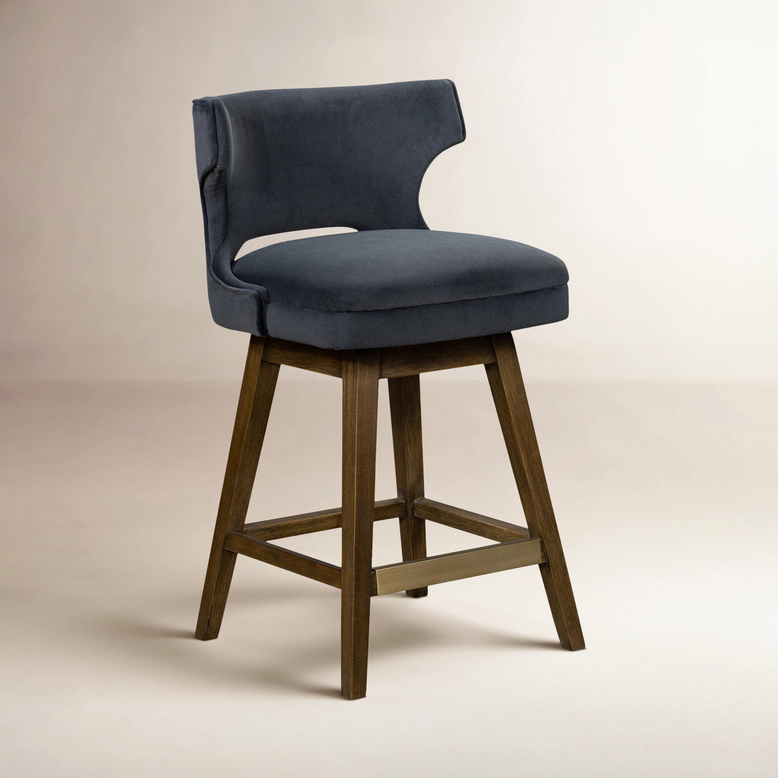Matias Swivel Bar and Counter Stool, Counter Stool (26.5" Seat Height)