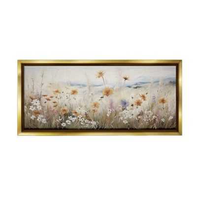 " Neutral Misty Meadow Floater Frame " by Ramona Murdock
