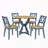 Sherando 4 - Person Pedestal Dining Set