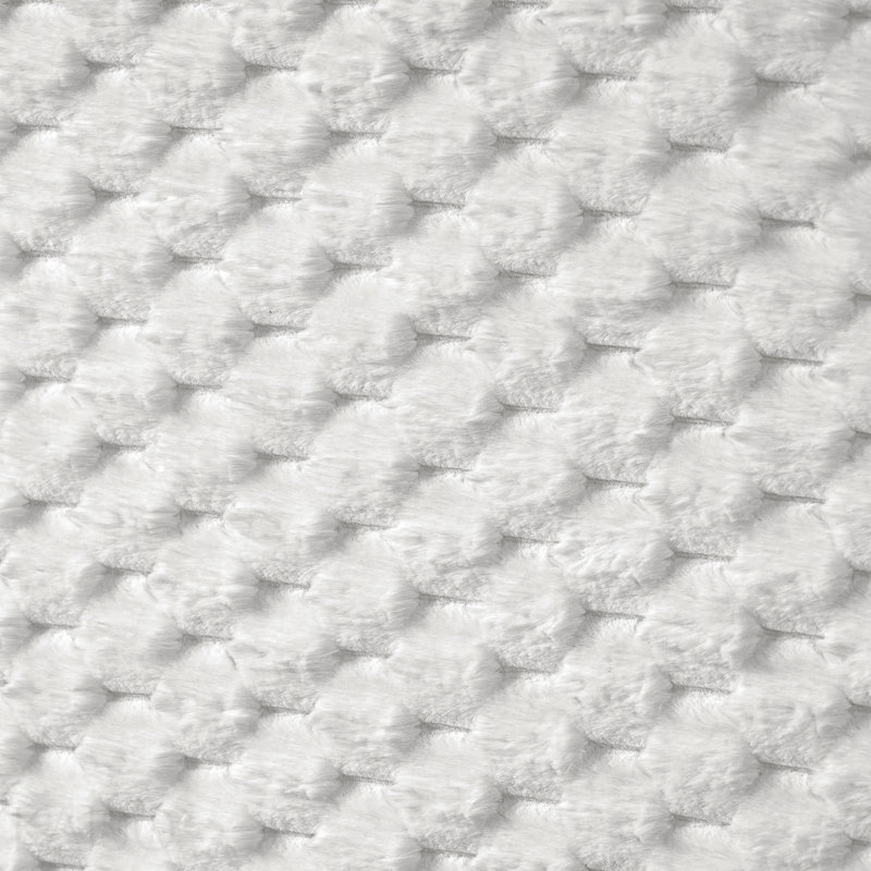 Lit, dossier simple moelleux et confortable, grand, Blanc