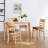 Gladkowski Oak Solid Wood Modern Dining Table-94375563