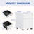 Maurilia 2 Drawer Mobile File Cabinet with Lock Steel File Cabinet for Legal/Letter/A4/F4 Size, Fully Assembled except for Wheels-1557765134
