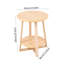 Tray Top Cross Legs End Table
