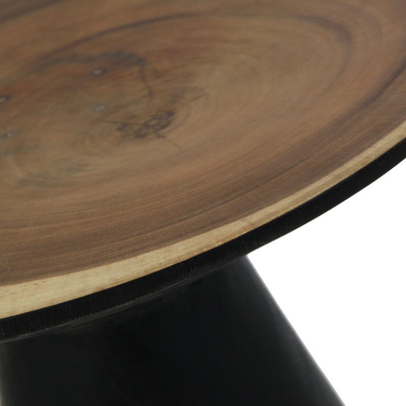 Arusa Solid Wood Frame End Table