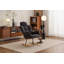 Chaise rembourrée avec fauteuil à bascule rembourré Teddy-348815734