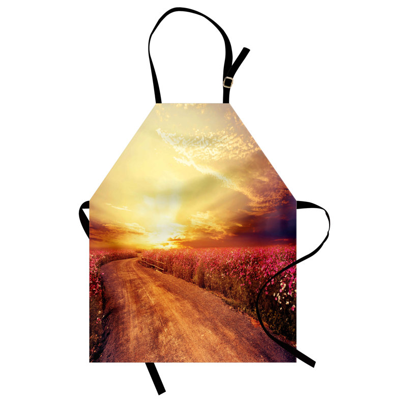 No Pattern Bib Apron