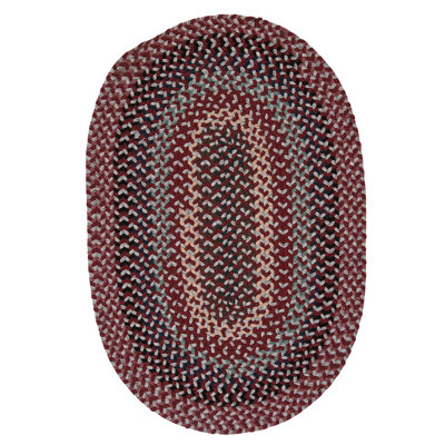 Tapis réversible en laine mélangée Lettie