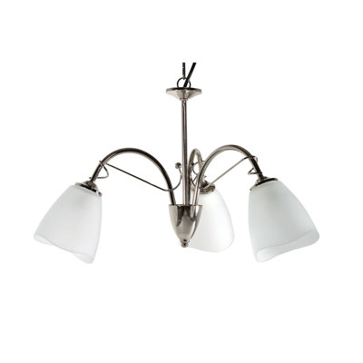 Alaina 3-Light Shaded Chandelier
