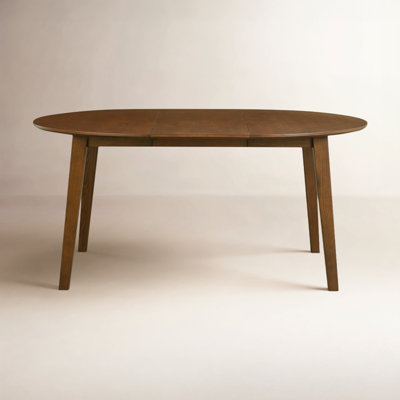Navarre Navarre SERIFF EXTENSION ROUND DINING TABLE DARK WALNUT