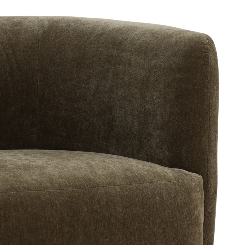 Toph Swivel Chair Moss Olive