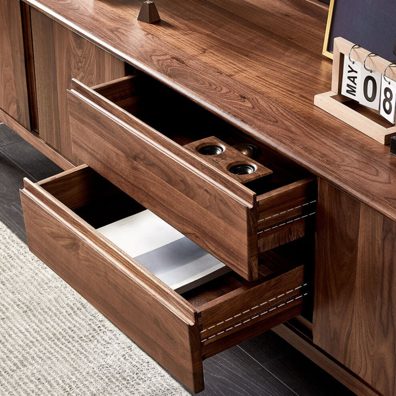 Meuble télé Minimalist Creative, H 22,83 po x L 78,74 po x l 17,72 po