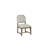 Deemston 9-Piece Extendable Dining Set with 8 Upholstered Chairs – Almond