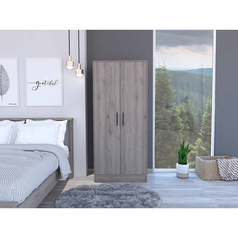 Commode combinée 71 po gris clair à tiroir simple 71 po