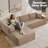 Sabit Boneless 2 - Piece Free Combination Sectional-No Assembly Required Compression Sofa-39182989-39182987