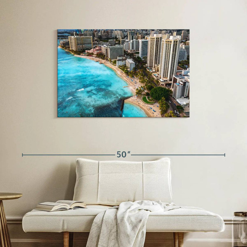 Gillard Waikiki Gillard Coastline, H 26 po x l 39 po