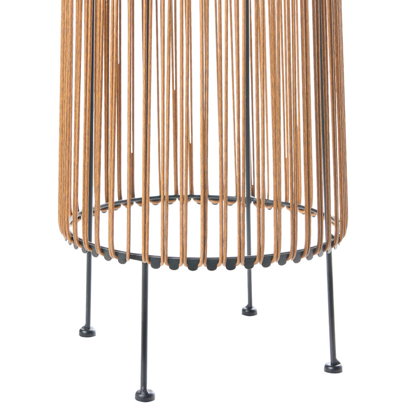 SEMLIKI Integrated LED Outdoor Lantern, 68cm H x 22cm W x 22cm D