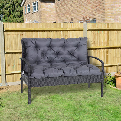 2 Seater Garden Bench Cushion