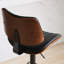 Tabouret de bar pivotant à hauteur réglable avec structure en métal-2145722704-2102530406