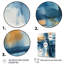 «Blue and Gold Fusion», art mural Fractals-1288232765-1288232762
