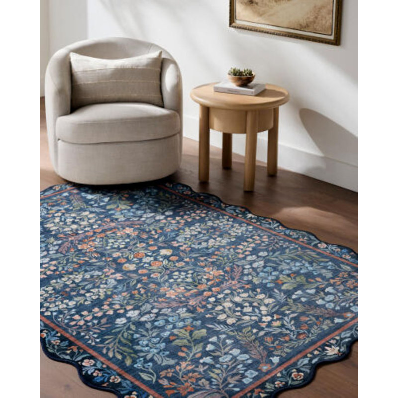 Tapis d'intérieur lavable à la machine Anton, Rectangle 5 pi 3 po x 7 pi 7 po
