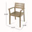 Patio Chair Armchair Set of 2-363405277