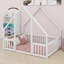 House-Shaped Floor Bed With Fence-666340116
