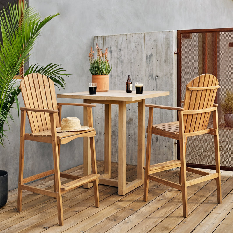 Tabouret de bar 30 po Edson, Naturel