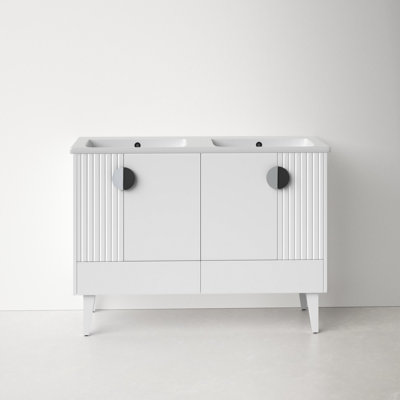 Saimah 47.25'' Double Bathroom Vanity