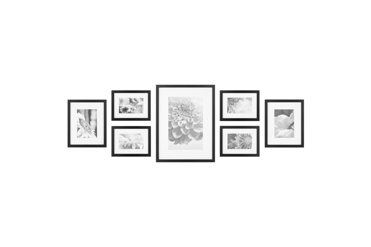15-Piece Wood Gallery Frame Set