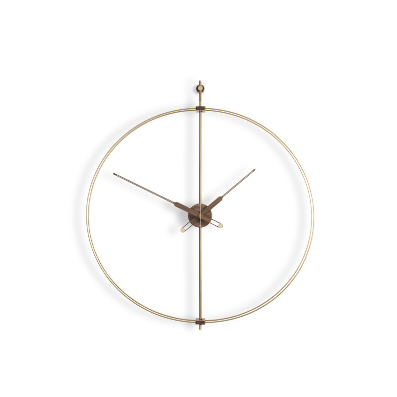 Barcelona Wall Clock, Gold