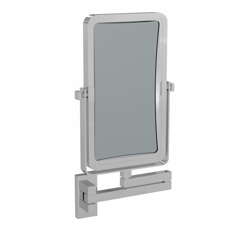 Aluminium Rectangle Mirror, Chrome