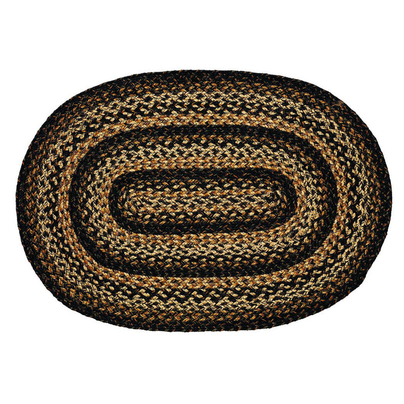 Fredricka Cotton Rug, Oval 6' x 9'