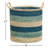 Zeppelin Hand Woven Round Storage Basket